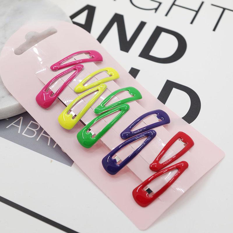 10pcs Children Hair Pin Dot Simple Colorful Hair Clips for Girls Princess Sweet Hair Clips Headwear Girls Kids Hair Accessories