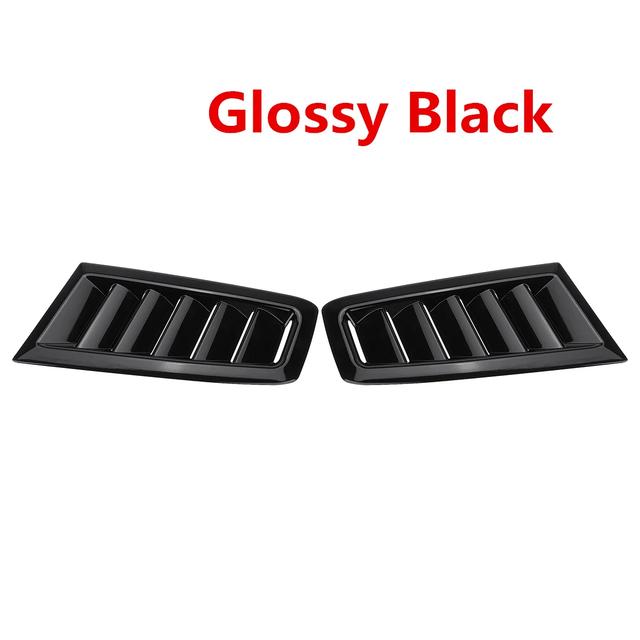 2 шт. RS стиль автомобиля передняя часть капота вентиляционные отверстия для воздухозаборника ABS универсальный подходит для Ford Focus MK2 RS ST для BMW для Honda
