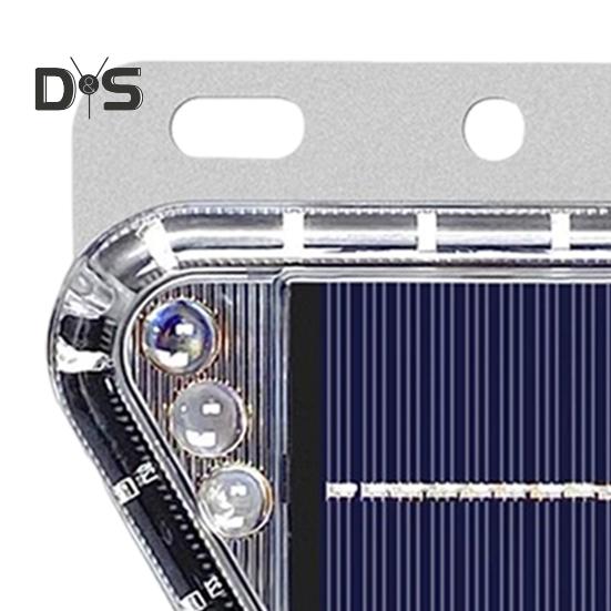 Треугольный солнечный предупреждающий световой сигнал, режимы, регулируемый, водонепроницаемый, супер яркий светодиодный мигающий фонарь, автомобильный прицеп, грузовик, задний мигающий фонарь, предупреждающий свет безопасности