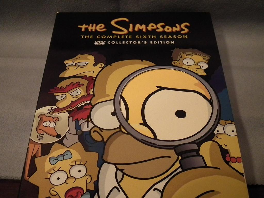 Коллекционная коробка DVD 6-го сезона «Симпсонов»