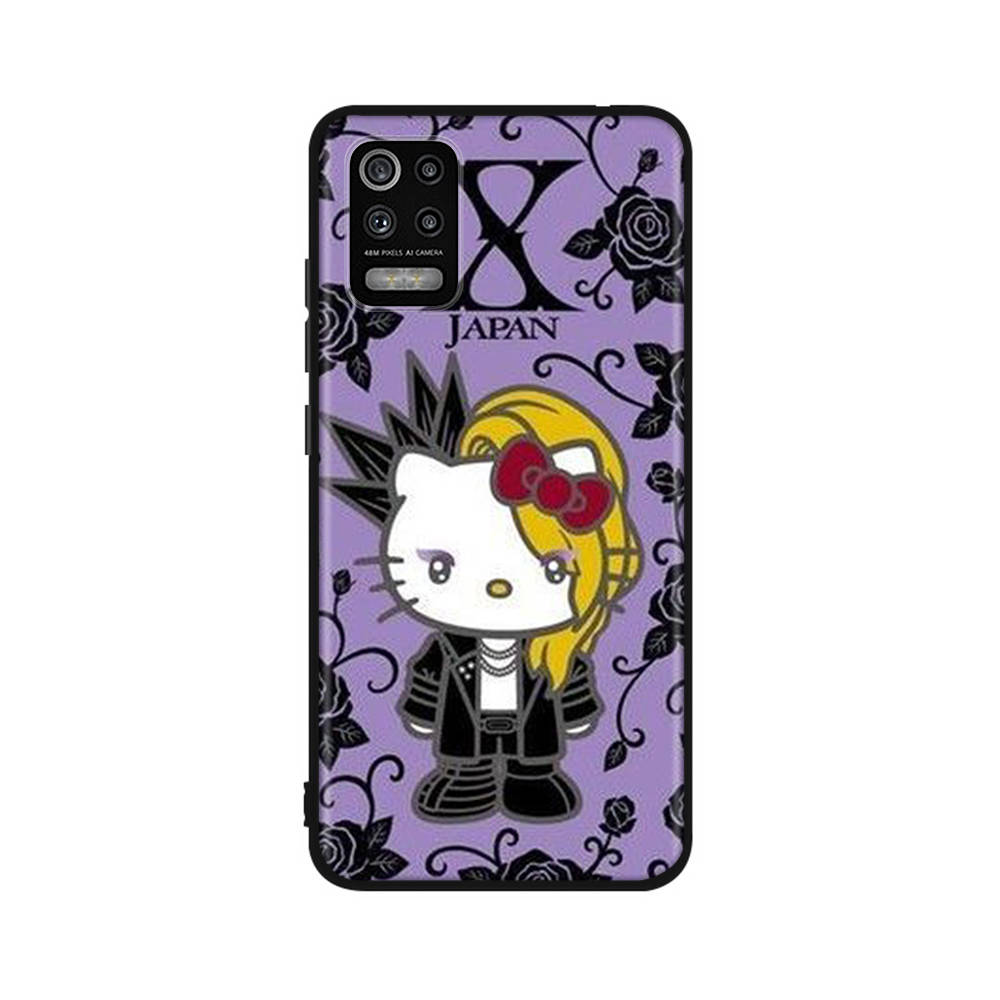 Чехол KT74 Yoshikitty Sanrio для OPPO Reno 8 6 5 4 Pro Find X3 A17 A31 A38 A40 A53 A54 A55 A74 A76 A78 A77 A80 A94 A95 A96 Lite, черный чехол для дивана
