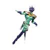 25 см Аниме Фигурка JoJo's Bizarre Adventure Куджо Джотаро Дио Брандо Стоящий ПВХ Фигурка Действия Коллекционные Игрушки Модель Подарок