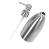 500ml Stainless Steel Soap Dispenser Refillable Liquid Soap Container  Restaurant