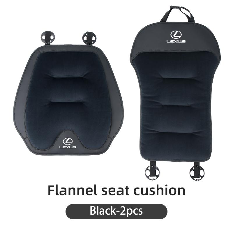 2026 Hot Interior Stickers Car Winter Seat Cushion Velour Seat Cover Warmer Backrest Accessories For Lexus UX250h RX450h CT200h