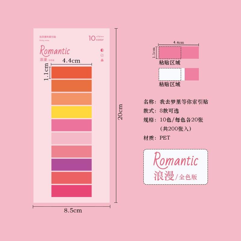 200 шт. индексные вкладки с линейкой, вкладки для записываемых файлов, флажки, цветные маркеры страниц, этикетки для чтения заметок, книг, школьные канцелярские товары
