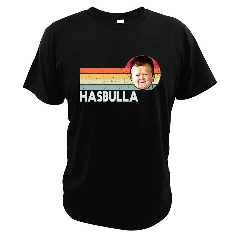 Классическая футболка Hasbulla Fighting Meme, мини-футболка Khabib Blogger, женская летняя повседневная футболка унисекс с короткими рукавами, топы большого размера