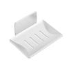 Soap Rack No Drilling Wall Mounted Double Layer Soap Dish Accessories Rack Holder Storage 2024 Bathroom C0E1