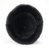 Adidas 128 AD FAKE FUR METRO HAT Bucket Hat with Fur Boa, Exclusive To ONSPOTZ, Black/Black, Large