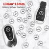 13 мм Наклейка-эмблема на ключ от автомобиля Для Mercedes Benz AMG W211 W212 W166 W167 W117 W247 W176 W204 W203 W205 W140 X253 W210