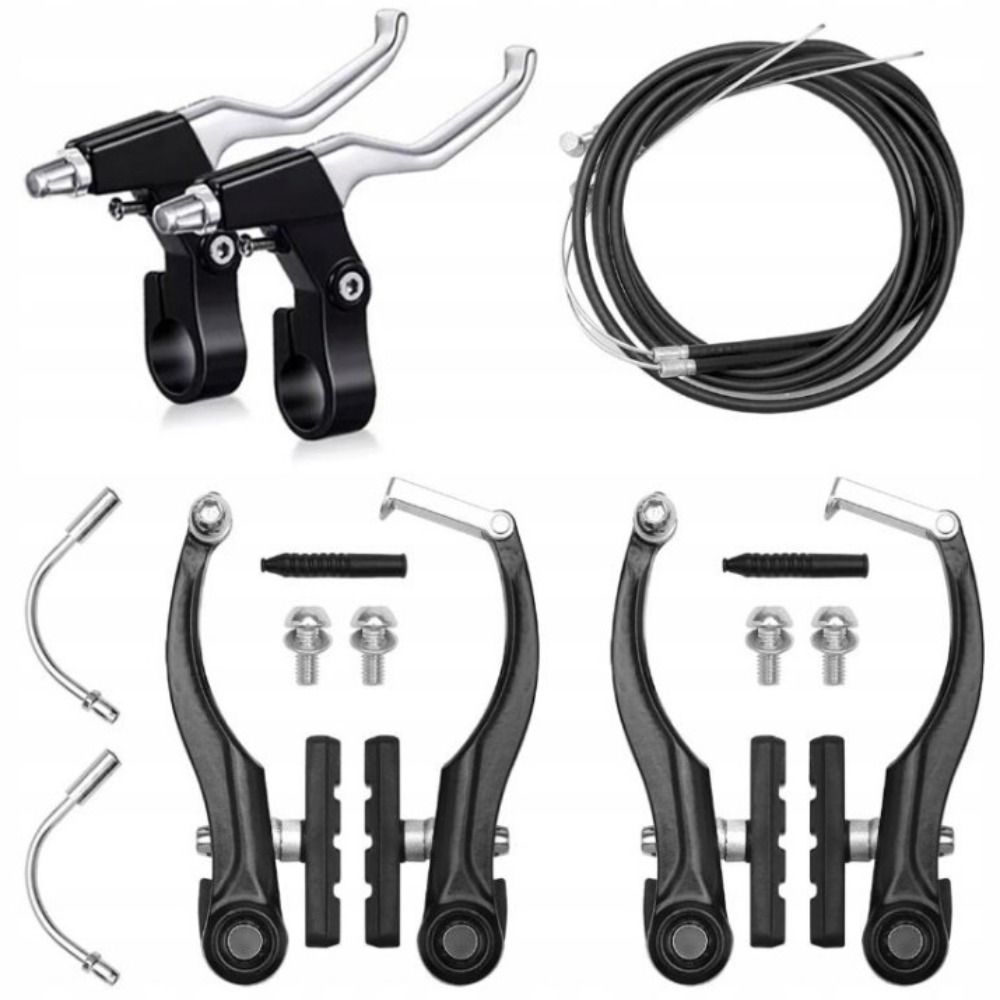 Front and Rear V Brake Set Caliper Style Aluminium Alloy Brake Set NEW Rim Brake Set  BMX