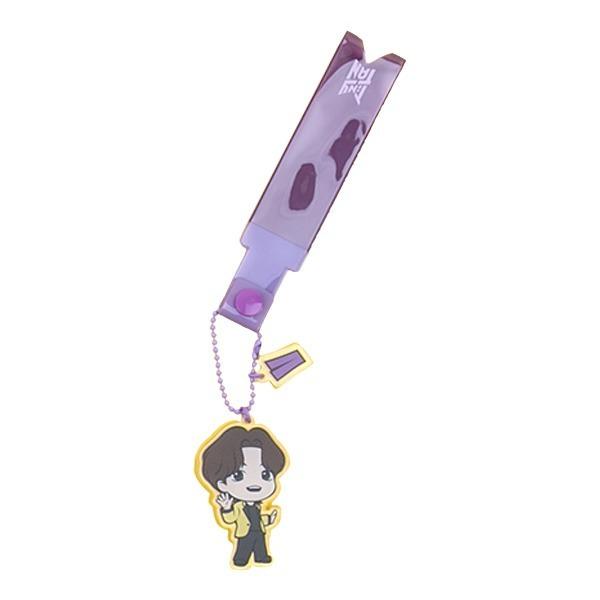BTS (BangTan Boys) TinyTAN Butter Acryl Strap Keyring, Official, Original, Authentic, K-POP, Idol