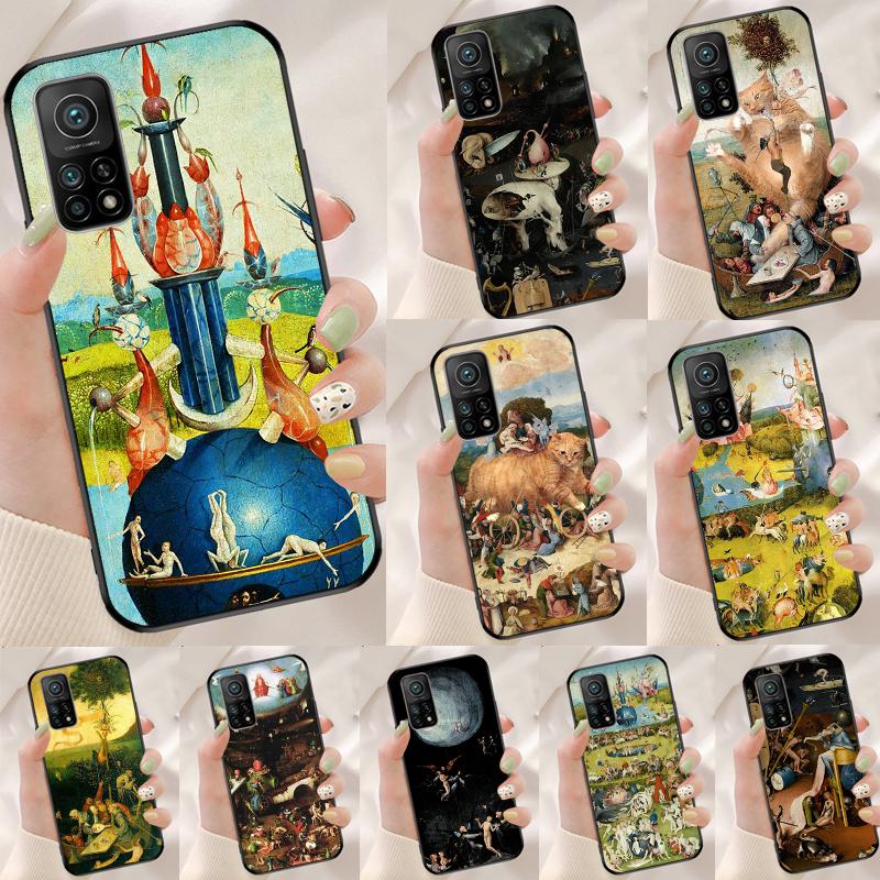 Художественная обложка Иеронима Босха для Xiaomi 14T 11T 12T 13T Pro 13 14 15 Ultra POCO X7 Pro X3 X5 X6 F5 F6 M6 Pro Чехол