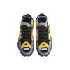 Li Ning Wu Dao Ace High-Top Retro Basketball Shoes Women Sneaker Black Gray Yellow AGBN062-18