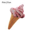 Ice Cream Shape Pillow Cute Exquisite PP Cotton Creative Stuffed Doll for Home