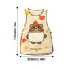 Anti Dirty Wipeable Hands Apron Vest Style Sleeveless Apron  for Cleaning Accessories