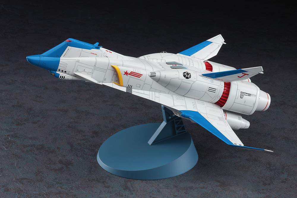 Hasegawa Creator Works Series Crusher Joe Minerva OVA Version Scale Plastic Model Figure Scale Resin Kit 64777 1/400 Color-coded w/Alfin (swimsuit)