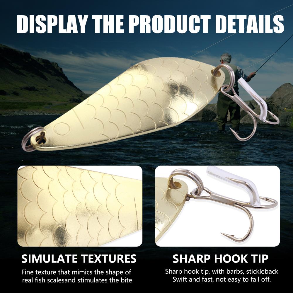 1 шт., металлическая приманка-спиннер-ложка, 7 см, 20 г, приманка для ловли форели, жесткая приманка с блестками, искусственные приманки, спиннербейт, рыболовные снасти