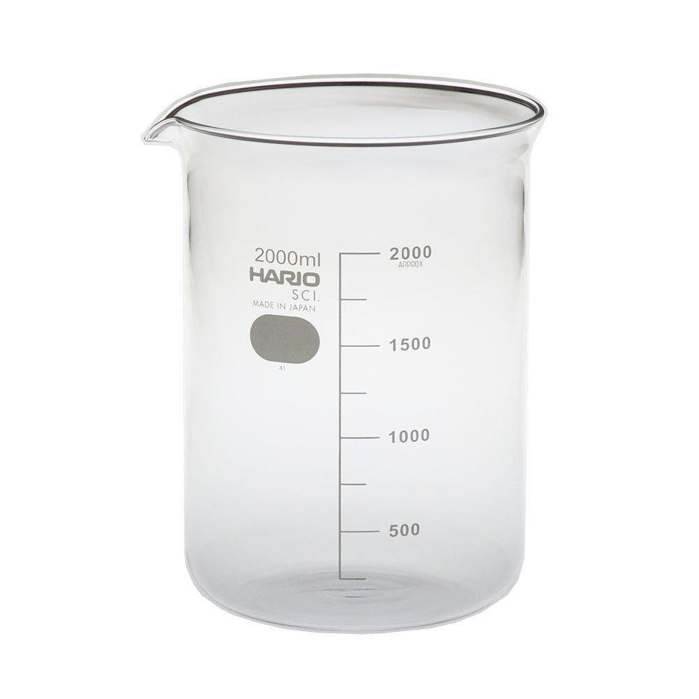HARIO Beaker, 2000ml, Made In Japan, B-2L-H32
