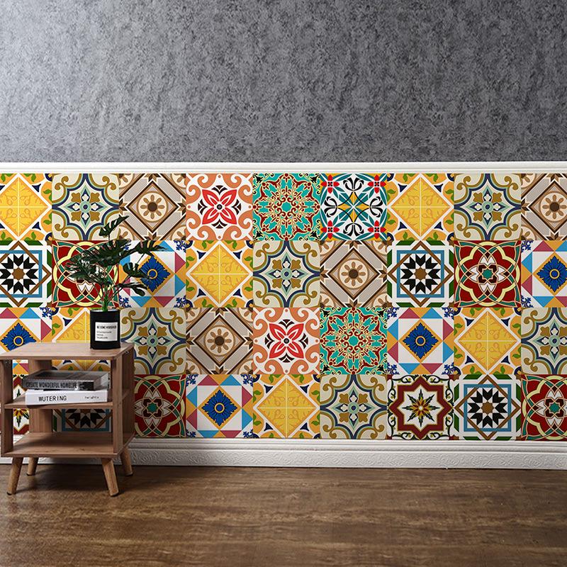 Водонепроницаемые настенные наклейки в европейском стиле: Декор гостиной, кухни и ванной комнаты