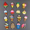 Simulated Food Magnets for Refrigerator Decor Cartoon Ice-cream Cake Cute Fridge Magnet for Children School Teaching Tool