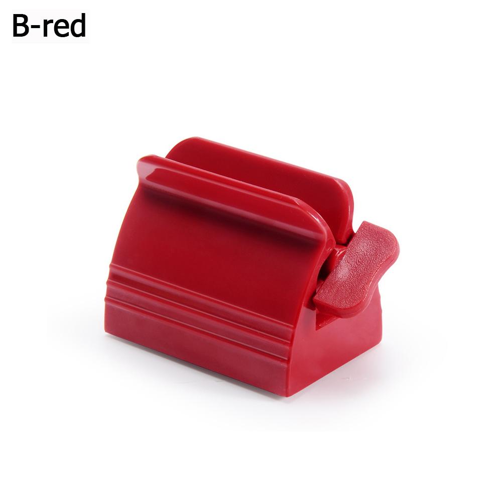 Принадлежности для ванной комнаты Пластиковый ручной выдавливатель зубной пасты, вращающийся держатель для тюбика, подставка для зубной щетки