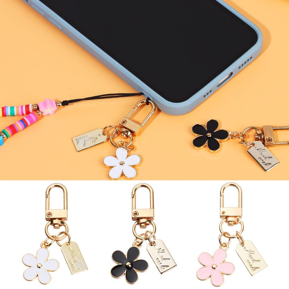 Girls Decoration Charm Pendant for Purse Bag Charm Keyring Flower Key Chain Keychains