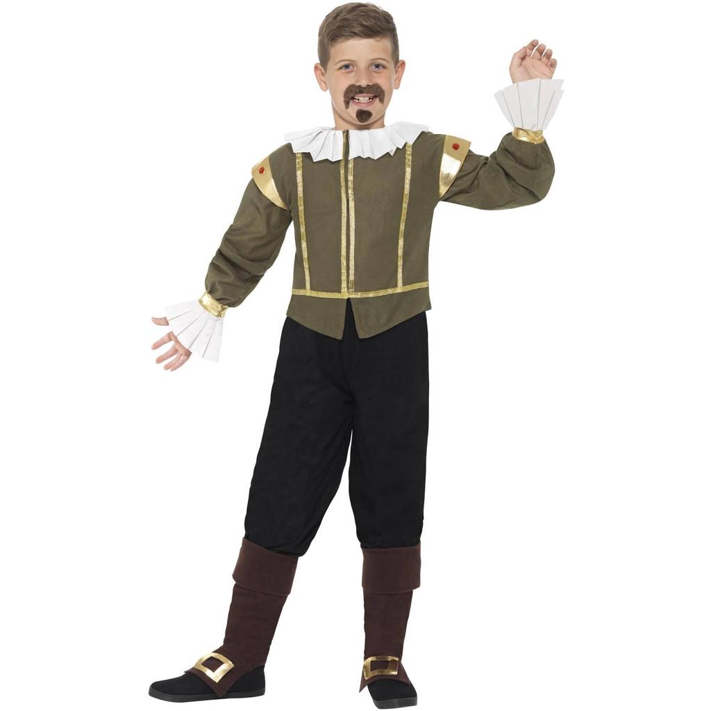 Smiffys Boys Shakespeare Costume Set