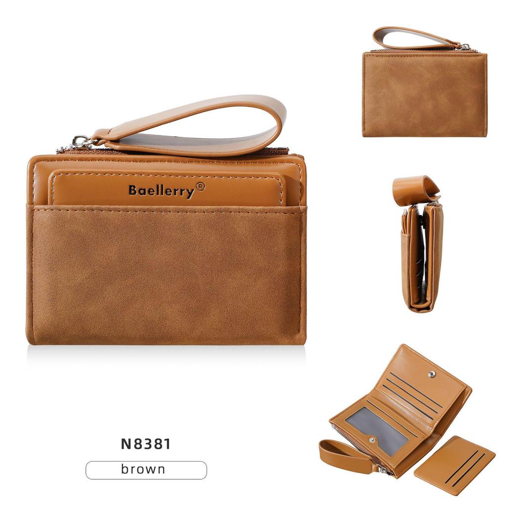 Модный женский короткий кошелек Baellerry с множеством отделений для карт
