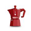 Mocha Exclusive Italian Red 3 Cup Direct Fire Type (Coffee Maker Espresso Maker Macchinetta)