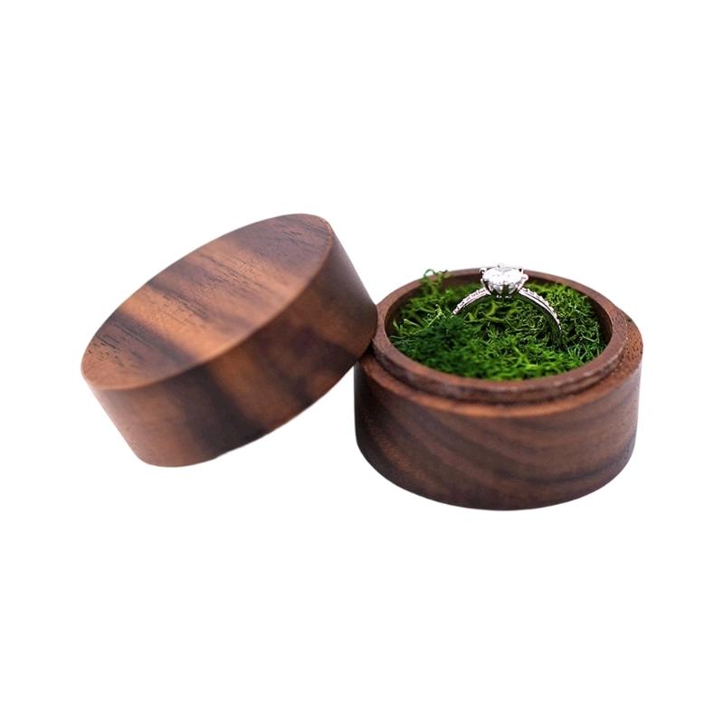 Rings Display Box Wood Rings Storage Case Jewellery Organiser Storage Chest For Engagement Proposal Jewelry Display