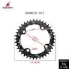 WUZEI Велосипедная звезда для MTB 104BCD Узкая Широкая Круглая Форма 30/32/34/36/38/40/42/44/46/48/50/52T Односкоростная Звезда для Велосипеда