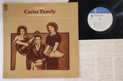 LP Пластинка CARTER FAMILY - Оригинальная семья Картеров 1936 года Ra PA3098 TRIO Япония Кантри Б/У