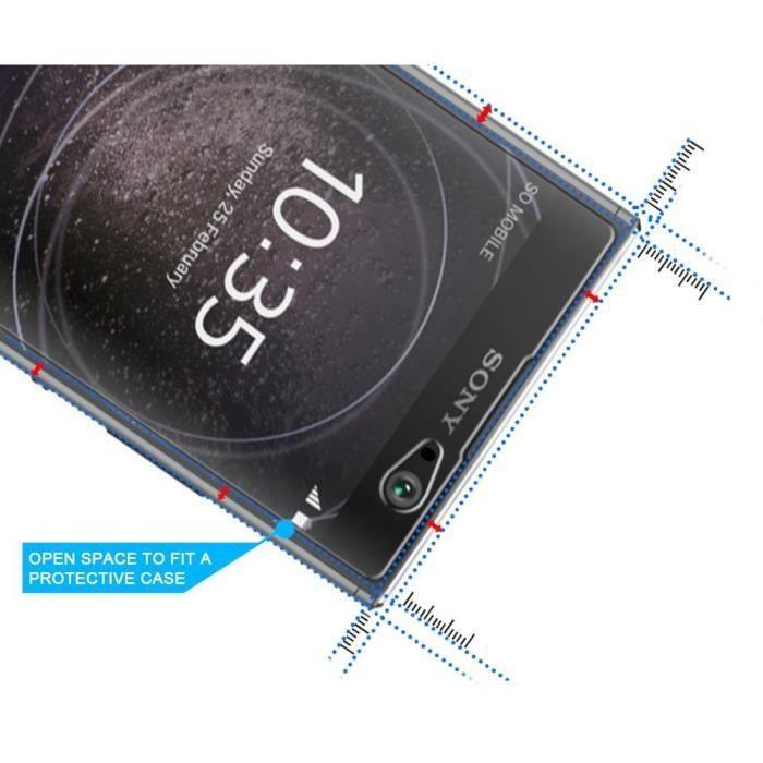 Verre Trempe SONY XPERIA XA2 - Film Vitre Protection Ecran Ultra Resistant Protecteur Anti Rayure Transparent Phonillico®
