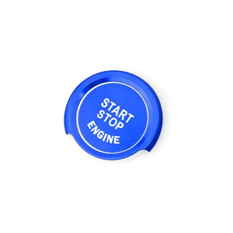 Для BMW 1 2 3 4 серии X1 F48 F20 F21 F30 F32 F33 F34 F36 F45 F46 наклейки на кнопку запуска двигателя автомобиля брелок для ключей зажигания отделка крышки