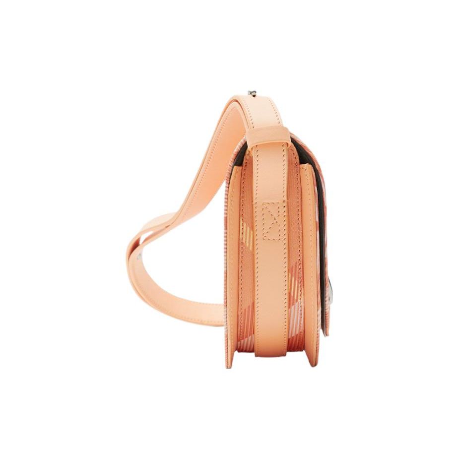 Burberry Satin Metallic Accessories Polyester Crossbody Shoulder Bag Women bags Peach 80814091
