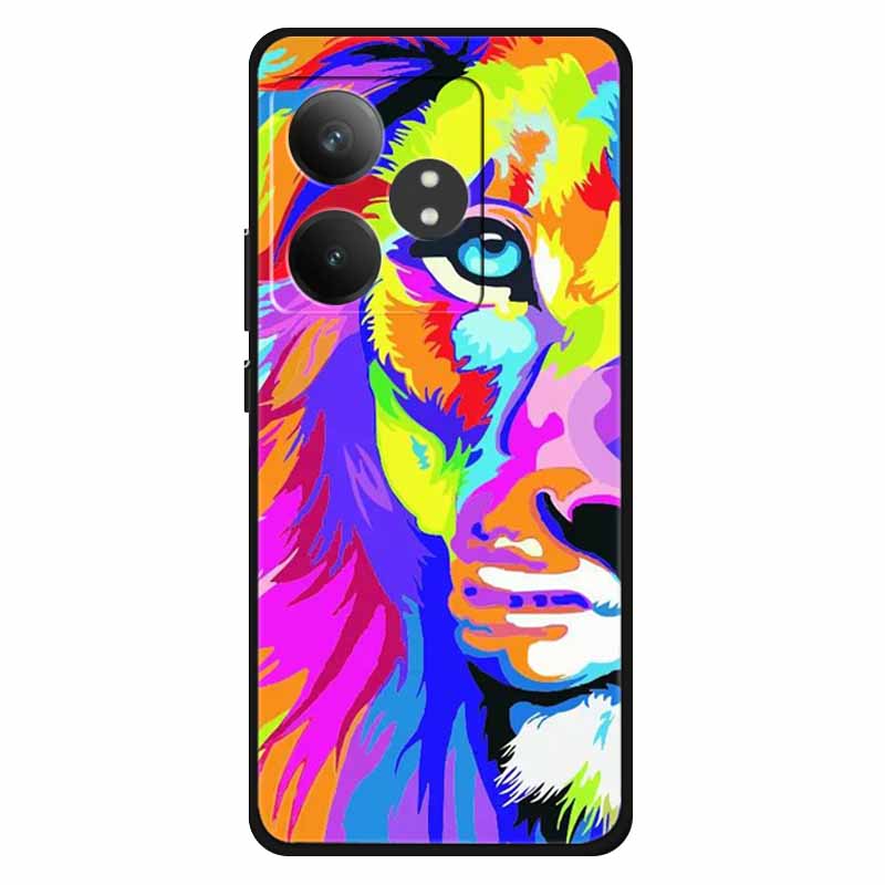 Чехол Для Realme GT 6T / GT 6 Чехлы Силиконовый Планета Расписной ТПУ Мягкая Задняя Крышка Телефона Для RMX3853 Защитный Чехол RMX3851 GT 6