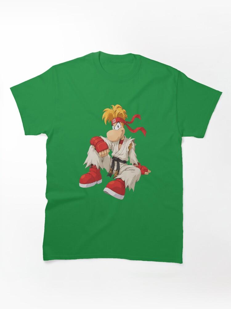 Rayman A0074 Rayman Hadouken Pose Classic Unisex T-shirt