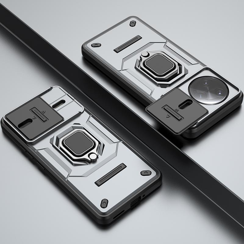 Для POCO F7 Ultra Slide Camera Защитное кольцо-держатель для объектива Чехол для POCO F7 Pro X7pro C75 F7ultra Противоударный бронированный чехол-подставка