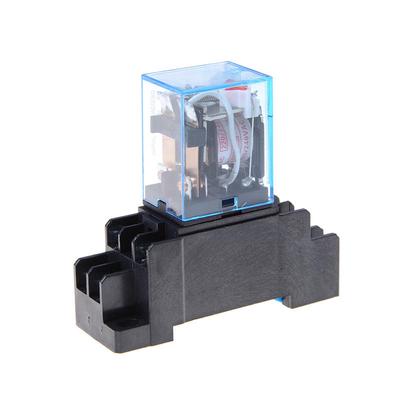10A AC220V катушка силовое реле Ly2Nj Hh62P 8 контактов 2 открыть 2 закрыть с гнездом база