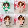 Doll Jumpsuits Casual Fabric Cartoon Pajamas Doll Accessories For 20 Cm Doll