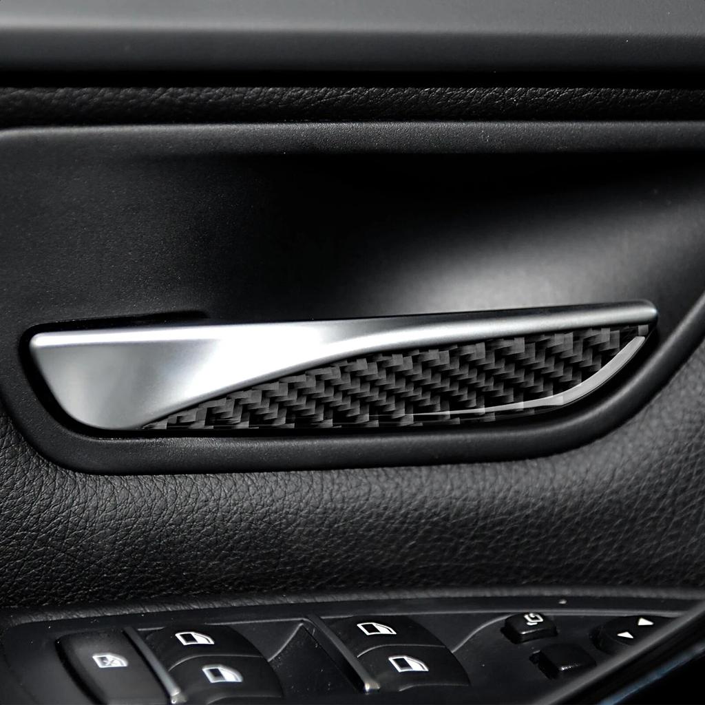 Наклейка на дверную чашу автомобиля, дверные ручки, наклейка из углеродного волокна для BMW F30 F31 F34 3GT F32 F33 F36 3 4 Series 2013-аксессуары