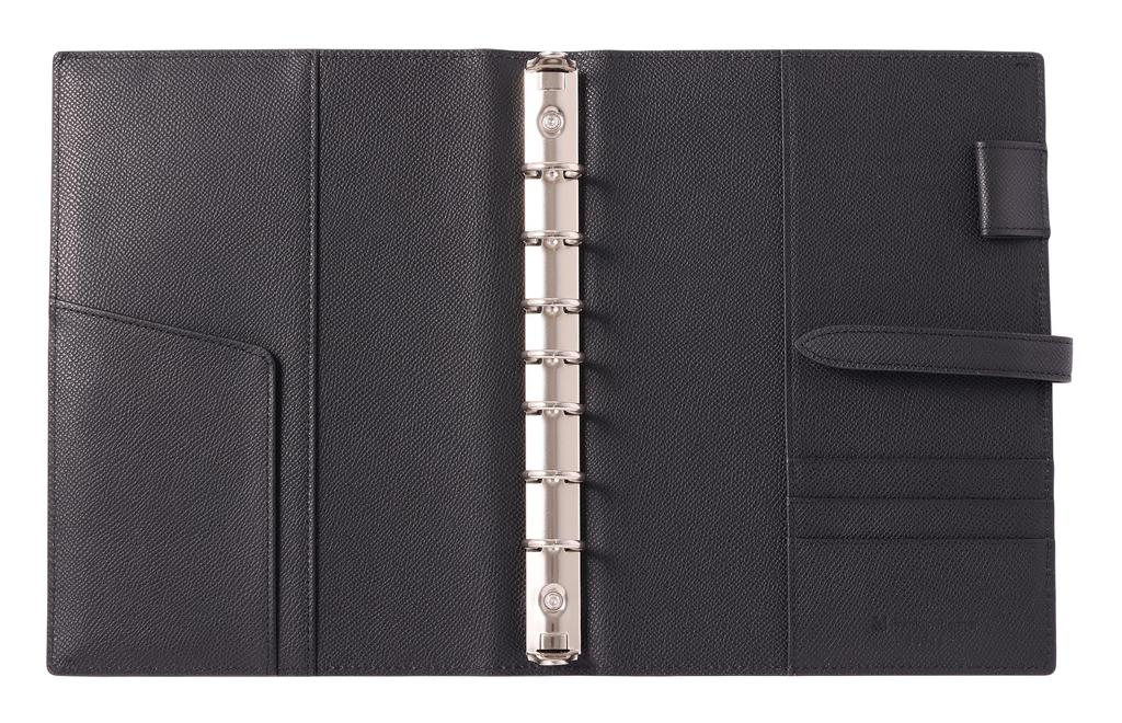 Franklin Planner Color Noblesse IV Binder, Classic, 20mm, Black, 86644