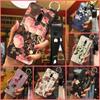 Anti-dust Lanyard Phone Case For Meizu M8/V8 Pro Fashion Design Flower Dirt-resistant Shockproof Phone Holder Soft Case
