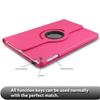 Вращение на 360° Для чехла iPad Air Pro MINI 3 4 5 6 7 10-го 11-го 12-го Поколения 10.9 10.2 11 12.9 13 дюймов Кожаная подставка Чехол для планшета