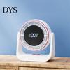 Настольный вентилятор для циркуляции воздуха на кухню, портативный вентилятор, USB-перезаряжаемый персональный охладитель с регулируемым потоком воздуха для путешествий, тихий циркулятор воздуха для офиса, общежития