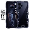 Бронированный металлический каркас Ударопрочный чехол Для Xiaomi Redmi Note 12 Pro Алюминиевый бампер Чехлы Fundas Redmi 11e 11T 12 Turbo 13 Pro + 5G