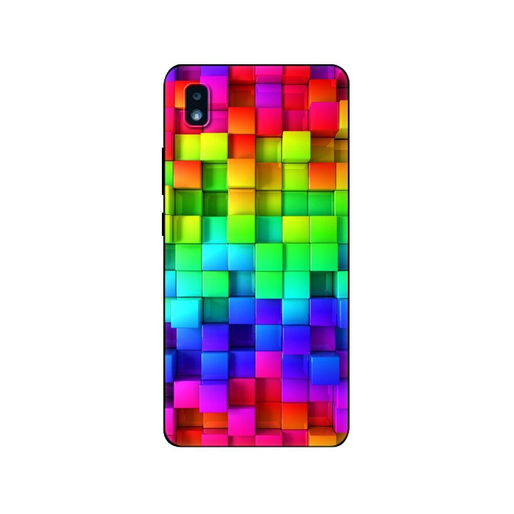 Для ZTE Blade 20 Смарт-чехол для телефона Задняя крышка для ZTE Blade L210 L8 Axon 11 SE 5G Чехол Черный ТПУ Чехол Розовый Аниме Космическая машина