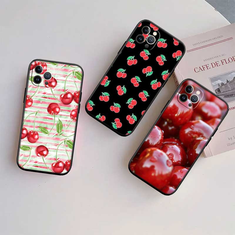 UP21 Cherry summer fruit New High-End Shell Phone Case for Xiaomi Poco C40 C50 C51 C55 C65 C71 C75 F3 F5 F6 F7 M2 M3 Pro Ultra