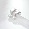 Sweet Women Gifts Shell Pearl Elegant Fashion Jewelry Ear Studs Drop Earrings