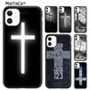 MaiYaCa Bible Jesus Christ Christian Cross Phone Case For iPhone 17 Air 16 15 Plus 11 12 13 14 Pro Max  Coque